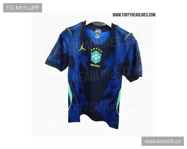 巴西联名乔丹蓝象客场球衣亮相